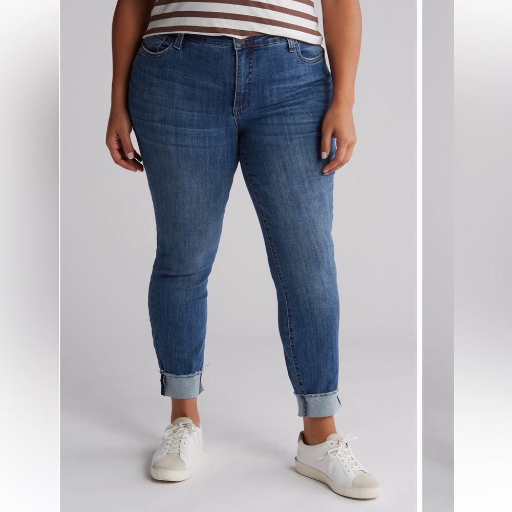 Kut from the Kloth Blue Ankle Jeans